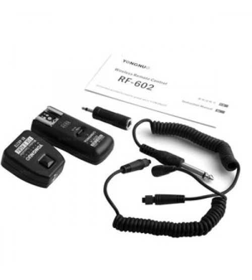 Yongnuo Wireless Trigger (Flash + Shutter) RF-602 C3 For Canon EOS 1D series / 5D series / 50D / 40D / 30D / 20D / 10D